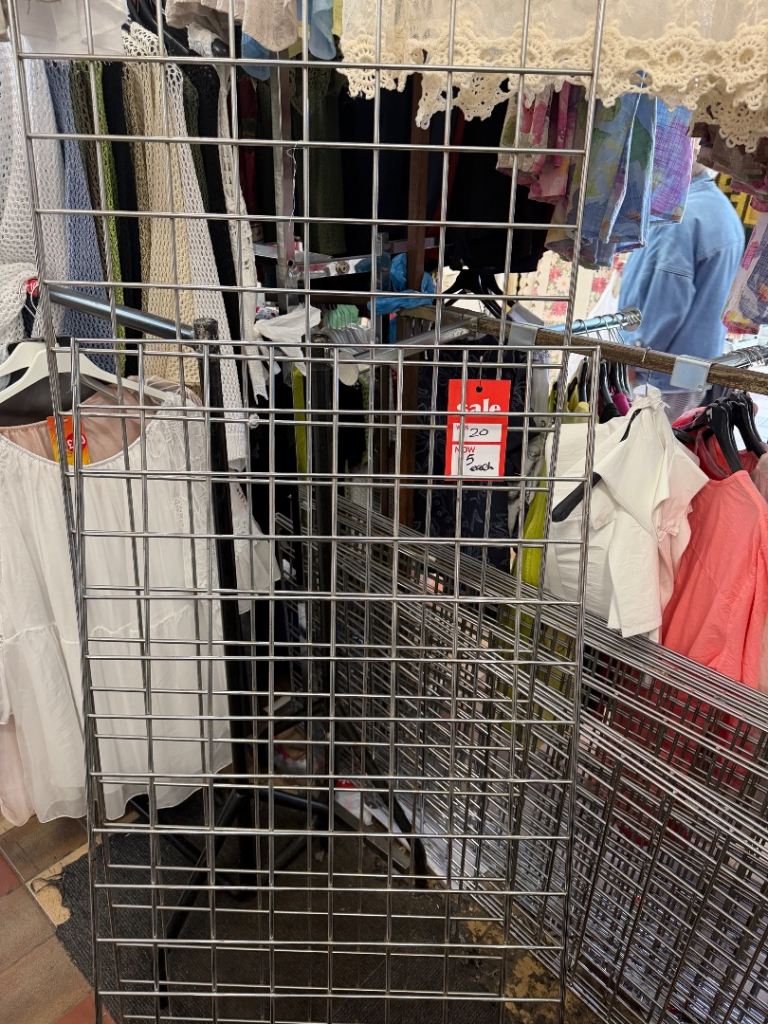 Metal Gridwall Display Panels – Good Condition