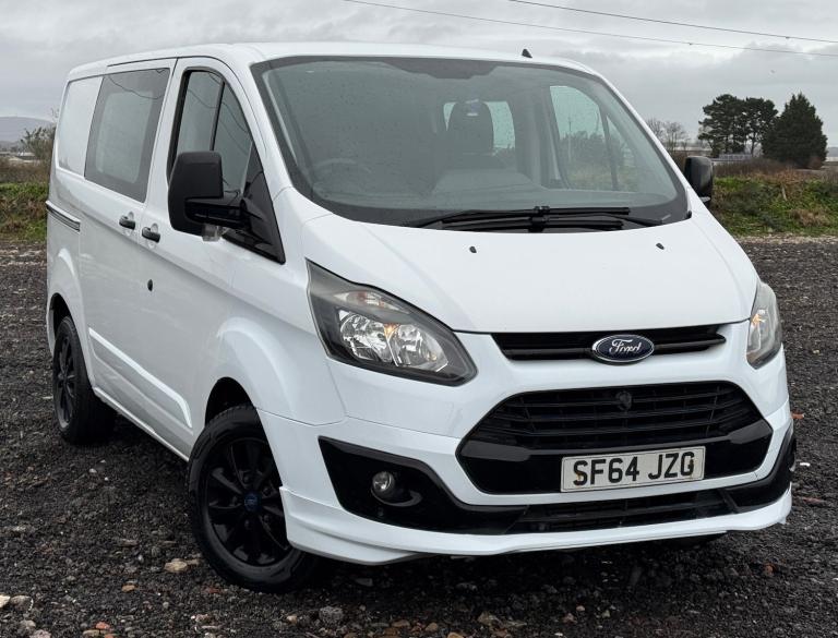 2014 Ford Transit Custom 2.2 TDCi 125ps SWB Crew Cab 6 Seats Air Con MPV Diesel Manual