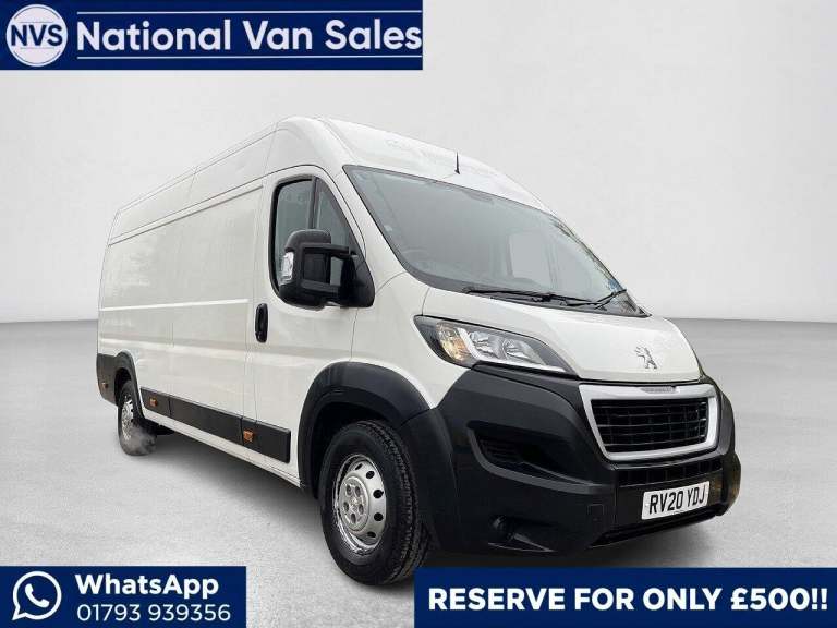 2020 Peugeot Boxer 2.2 BlueHDi 435 Professional L4 H2 Euro 6 (s/s) 5dr PANEL VAN Diesel Manual