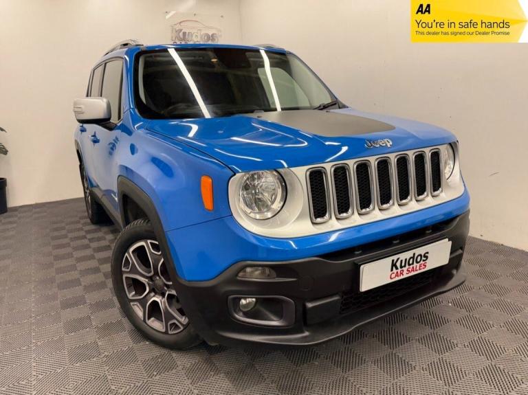 2016 Jeep Renegade 2.0 Multijet Limited 5dr 4WD AUTOMATIC - LEATHER - SENSORS - FSH 4x4 Diesel Au...