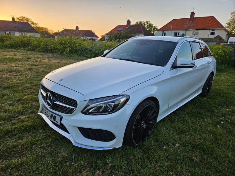 2015 MERCEDES BENZ C-CLASS 2.1 C220 D AMG LINE AUTOMATIC 7G-TRONIC S/S DIESEL!SERVICE!35 TAX!NEW MOT