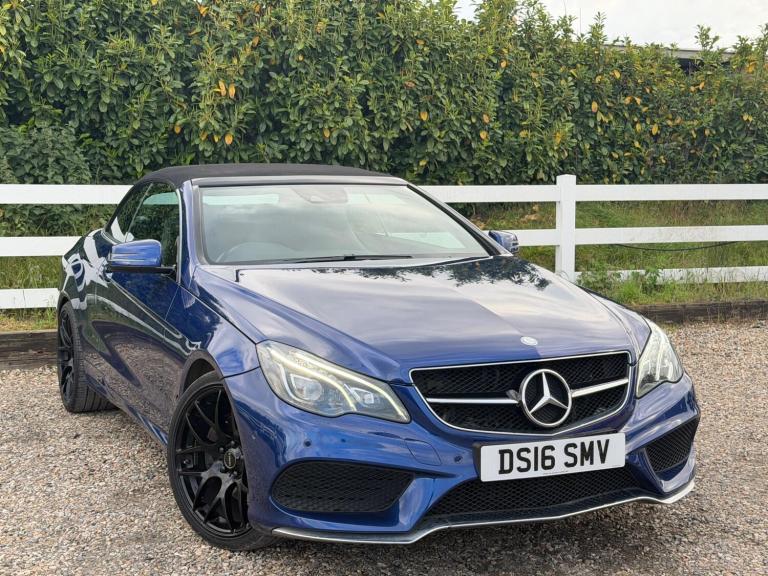 2016 Mercedes-Benz E Class 2.1 E220d AMG Line Edition Cabriolet G-Tronic+ Euro 6 (s/s) 2dr CONVER...
