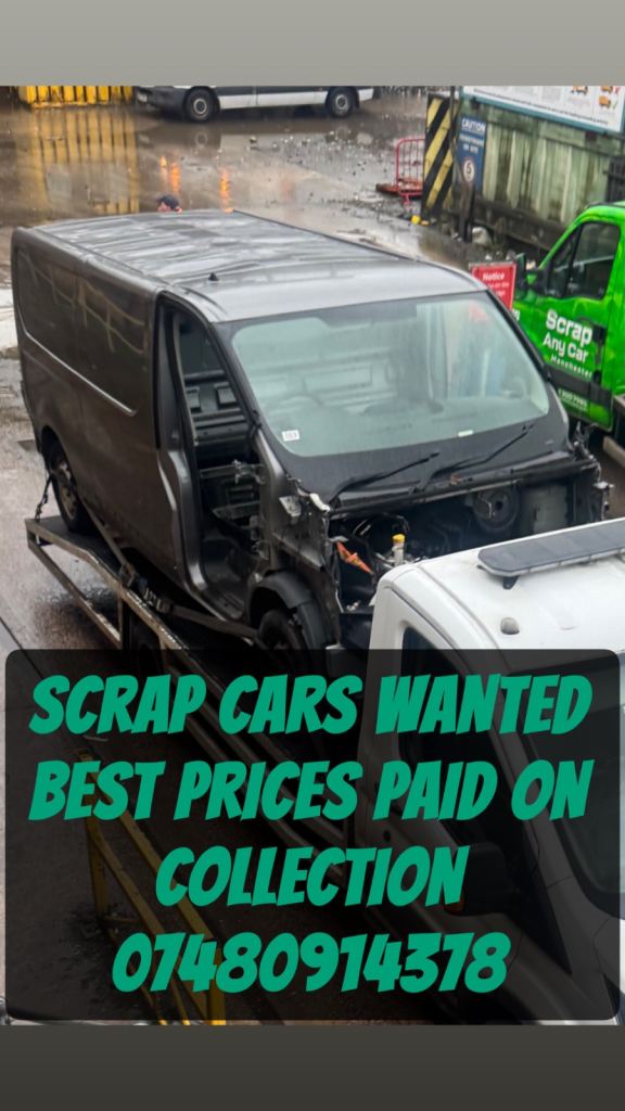 SCRAP CARS VANS WANTED