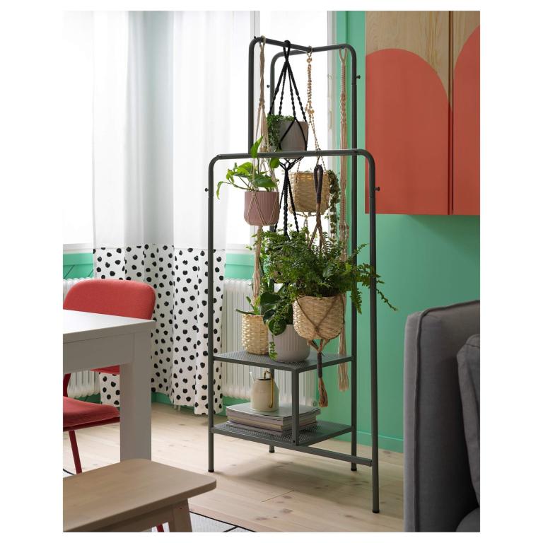 Ikea nikkeby green clothes rack rail