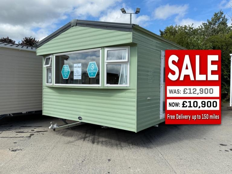 3 Bed Double Glazed & Central Heated Static Caravan - Offsite / Self Build