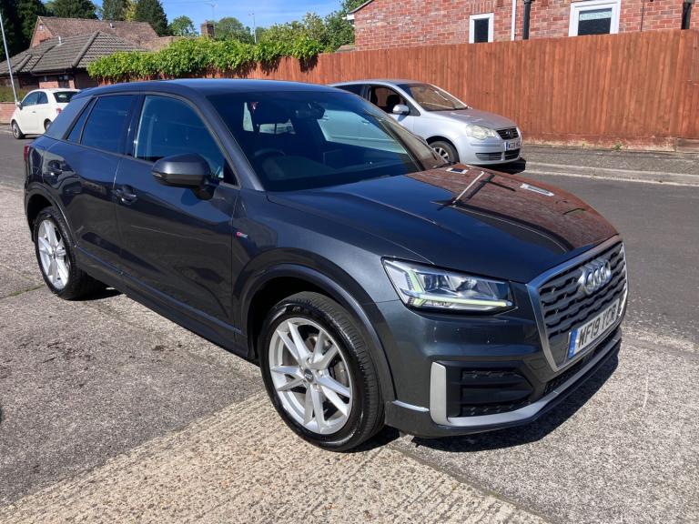 2019 Audi Q2 30 TDI S Line 5dr S Tronic NEW CAMBELT £35 Road tax £10490 ESTATE Diesel Automatic