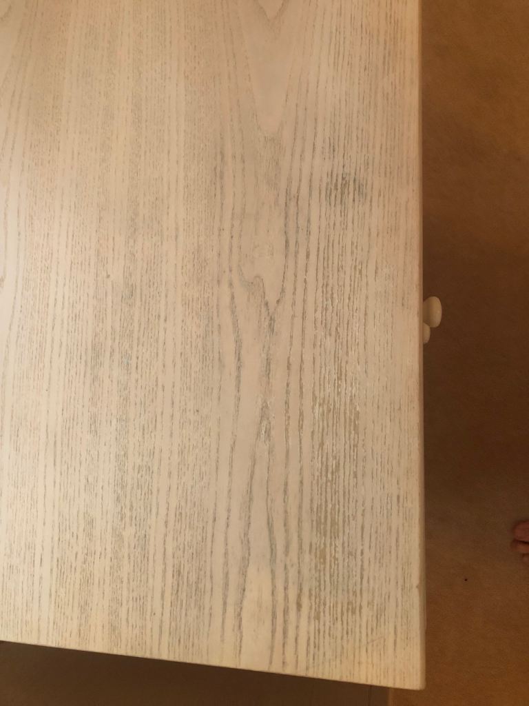 G plan dressing table and two bedside cabinets 