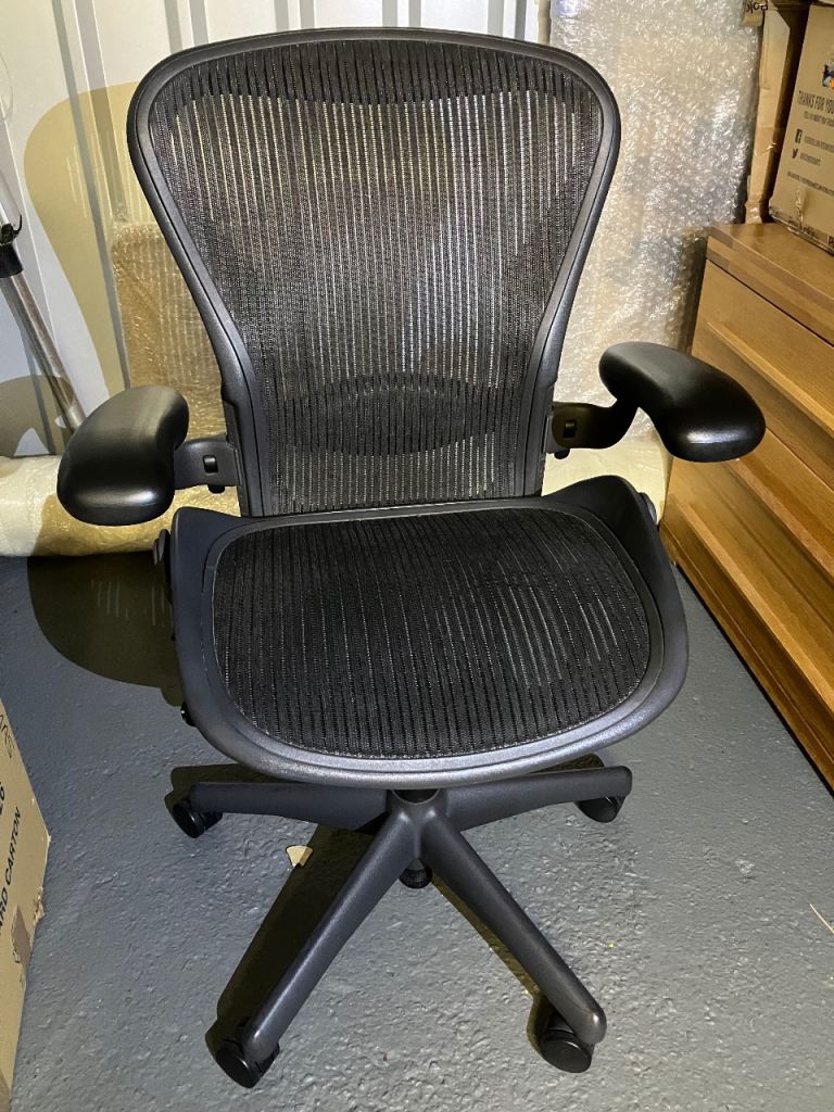 herman miller aeron chair, over £1000 new