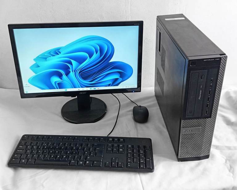 Dell Business (i3, PC, Microsoft Office, Photoshop, Win 11, HDMI, Video Editing, Speakers, Computer