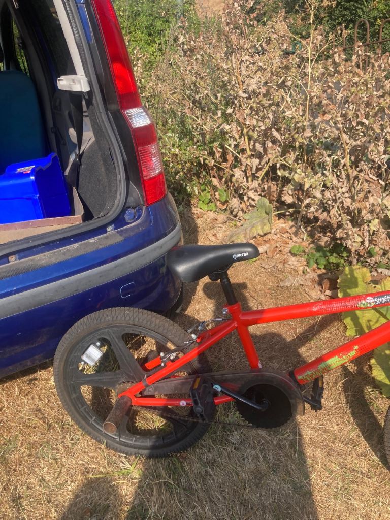BMX Style Red Kids Bike with Mag Wheels