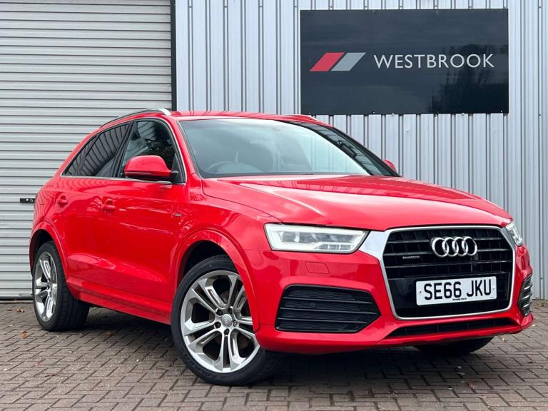 2017 Audi Q3 2.0 TDI S line Plus SUV 5dr Diesel Manual quattro Euro 6 (s/s) (150 ps) SUV Diesel M...