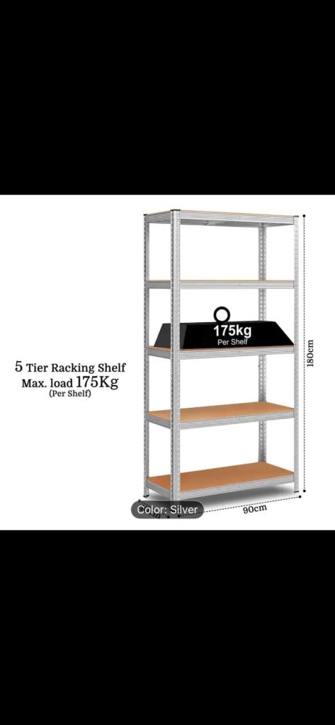 Shelve 5 Tier