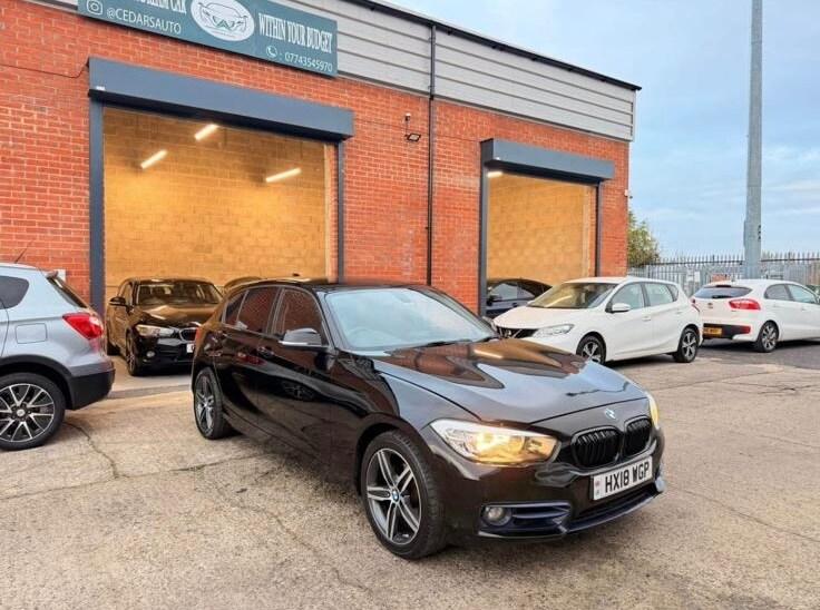 2018 BMW 1 Series 118d Sport 5dr [Nav] Step Auto HATCHBACK Diesel Automatic