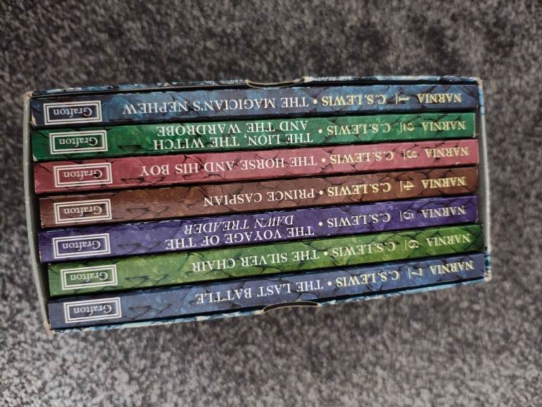 Full Set of 7 Narnia Books by C.S. Lewis – Paperbacks