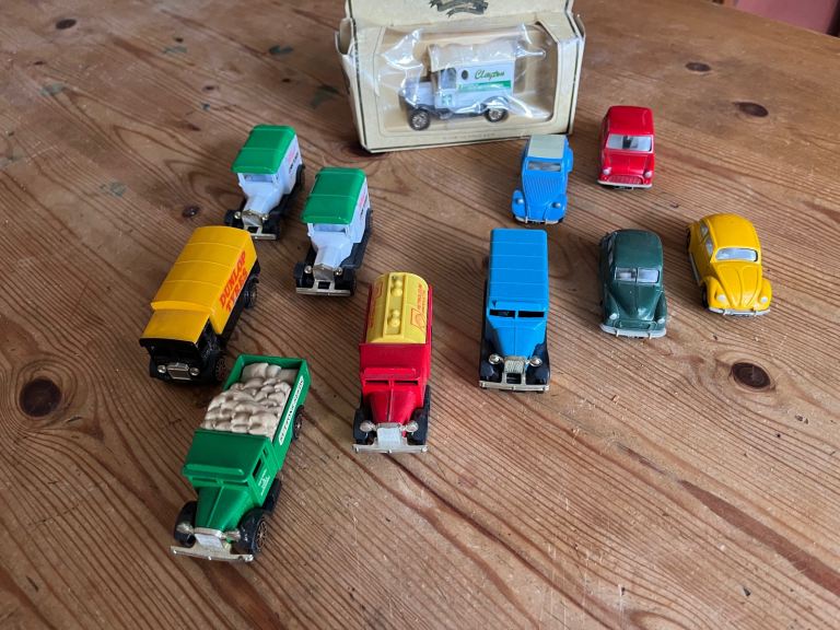 Corgi model cars and vans 