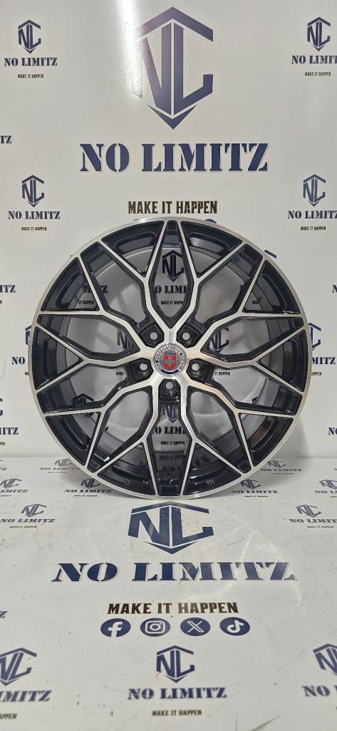 PREMIUM DIVISON BMW 19" HRE PERFORMANCE STYLE ALLOY WHEELS 3 SERIES 4 SERIES 5x112 DIAMOND CUT