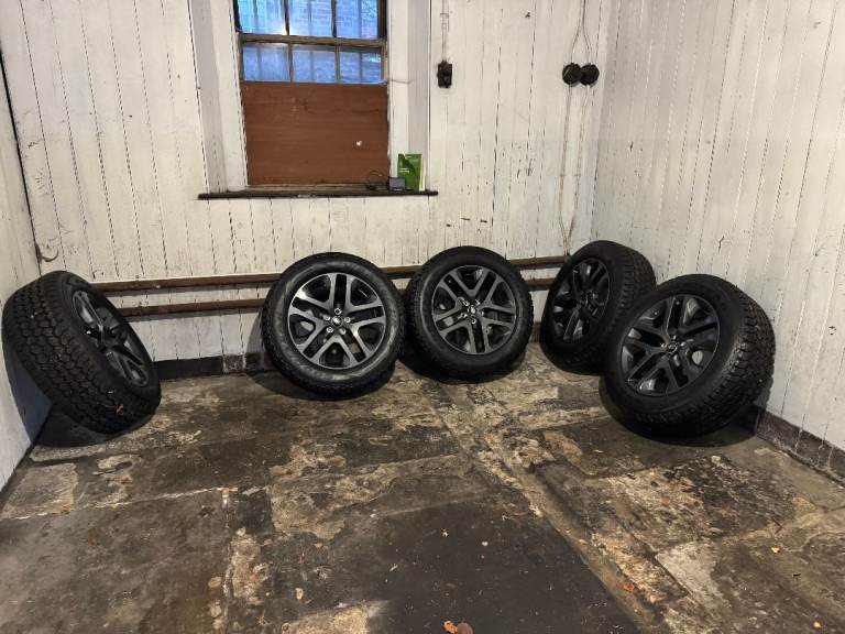 New Defender 90 / 110 Anthracite Grey Style 5095 20” Alloy Wheels & All Terrain Off RoadTyres