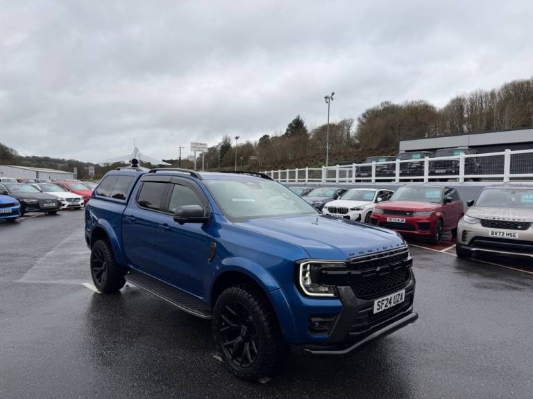 2024 24 FORD RANGER OBSIDIAN WIDETRAK 2.0 TD WILDTRAK PICKUP Lightning Blue +VAT