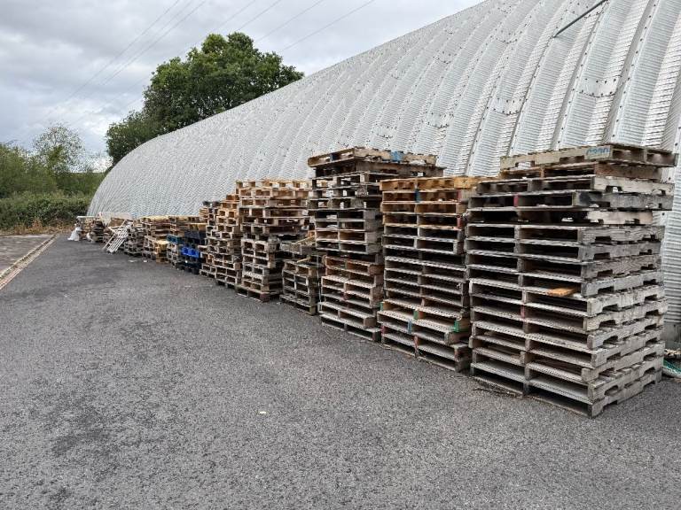 Scrap wooden pallets - free to collect