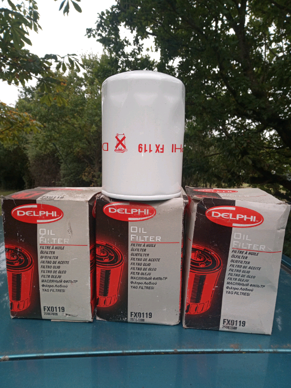 Oil filters for Renault/Volvo diesel variants x4