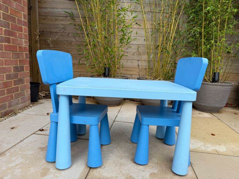 IKEA table and chairs for children 