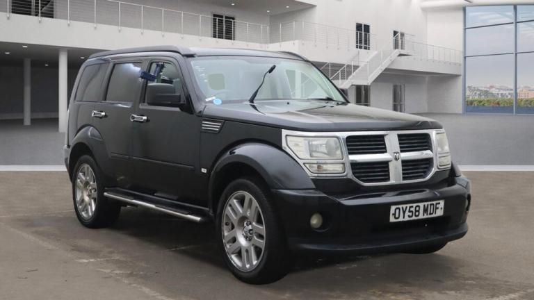 2008 Dodge Nitro 2008 2.8 CRD SE 5dr 4x4 BLACK FULL LEATHER  ESTATE Diesel Manual