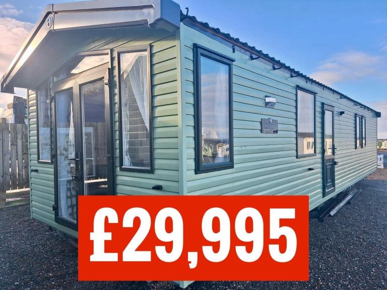 OFF SITE static caravan Scotland double glazed & heated 3 bed Swift Margaux