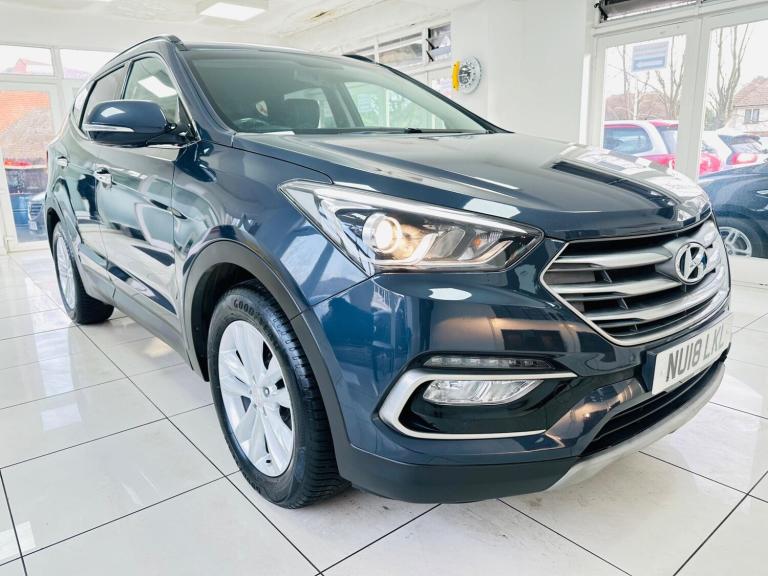 2018 Hyundai Santa Fe 2.2 CRDi Blue Drive Premium Auto 4WD Euro 6 (s/s) 5dr (7 Seat) ESTATE Diese...
