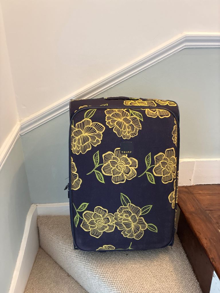 Tripp Floral Medium to Large suitcase 