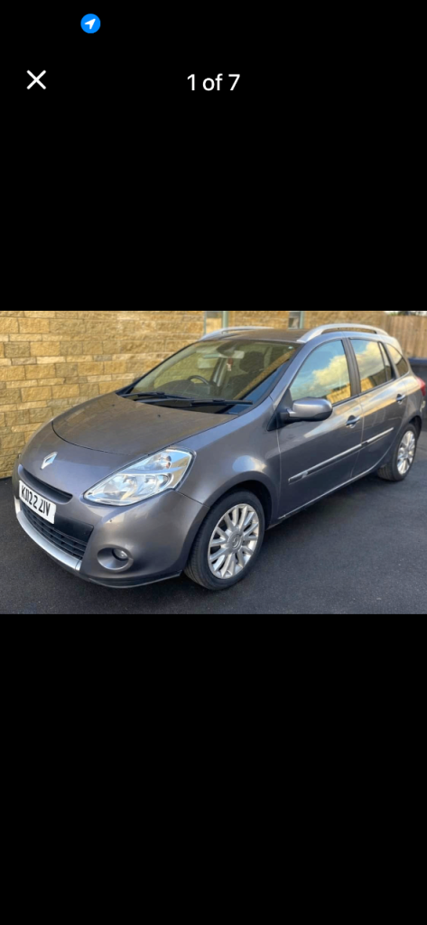 Renault, CLIO, Estate, 2012 automatic 