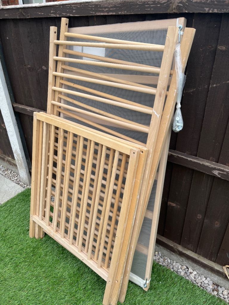 Wooden Baby Cot Bed - Good Condition (free)
