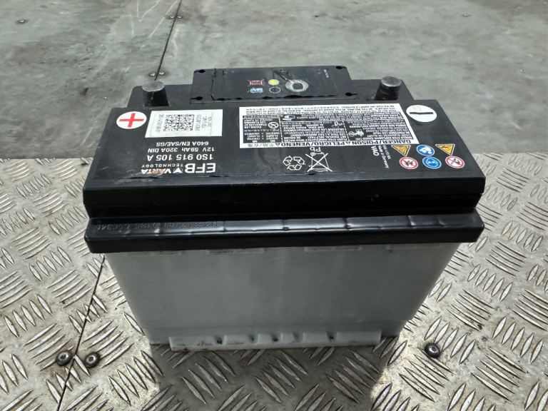 12 volt Varta battery 59 ah used condition 