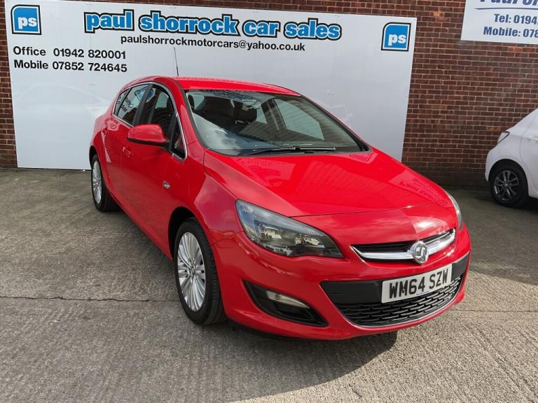2014 Vauxhall Astra 1.4 EXCITE 5DR Manual Hatchback Petrol Manual