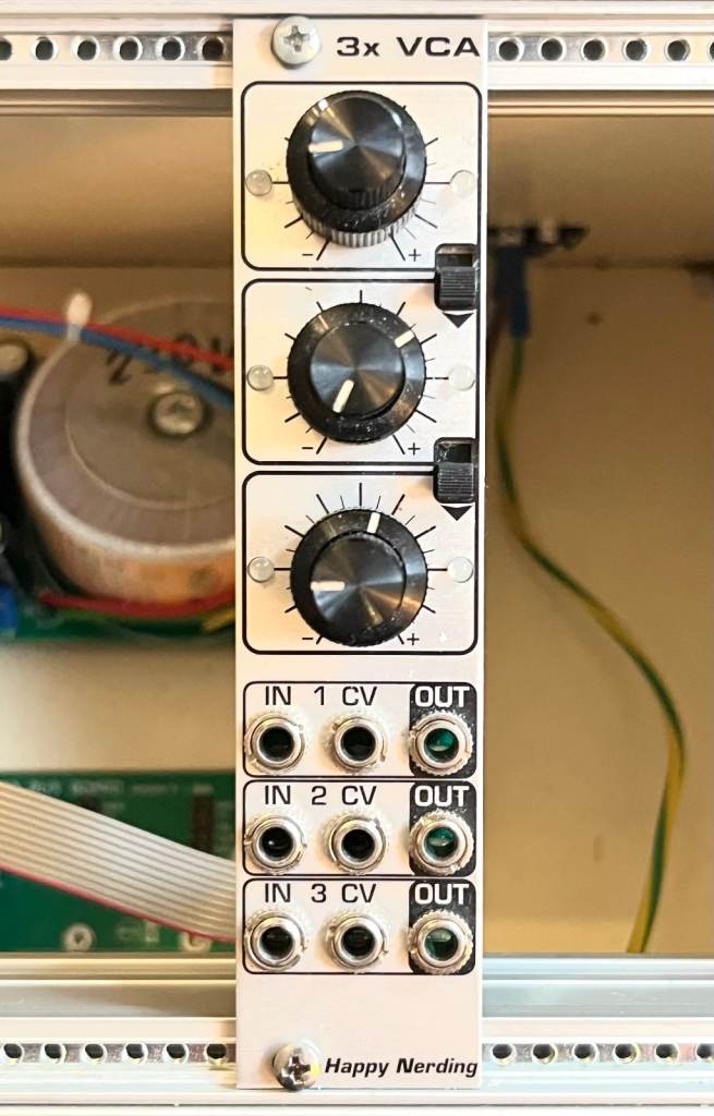 Happy Nerding 3 x VCA eurorack module 