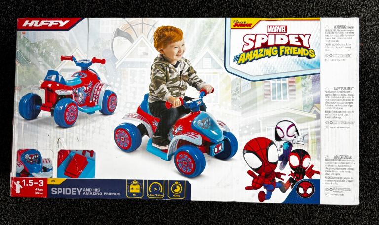 Spider-Man kids electric quad 