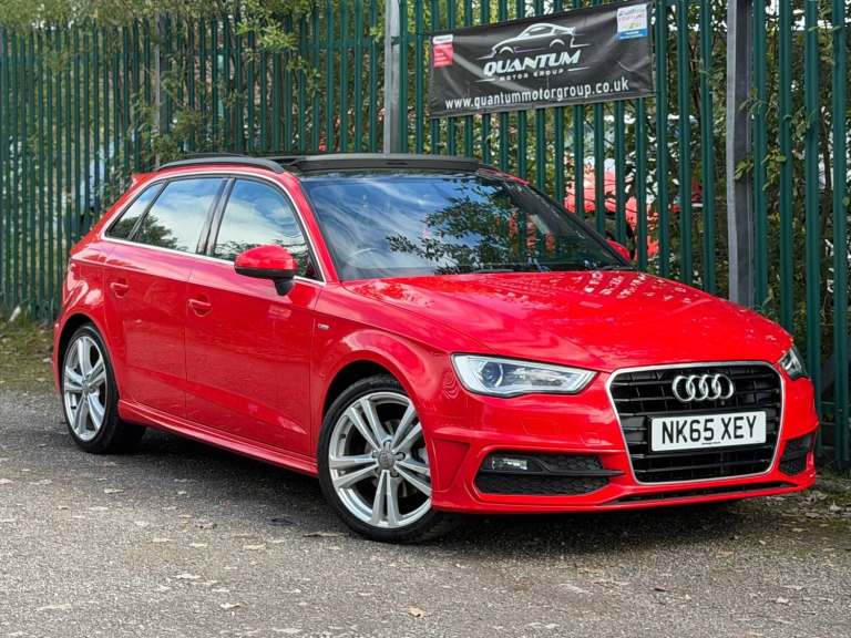2015 Audi A3 1.4 TFSI CoD S line Sportback Euro 6 (s/s) 5dr HATCHBACK Petrol Manual