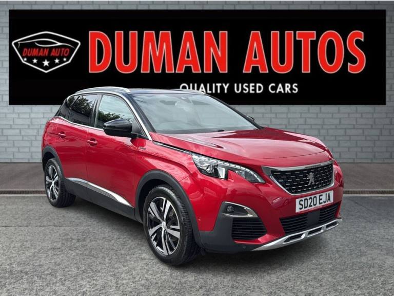 2020 Peugeot 3008 1.2 PureTech GT Line SUV 5dr Petrol Manual Euro 6 (s/s) (130 ps) HATCHBACK Petr...