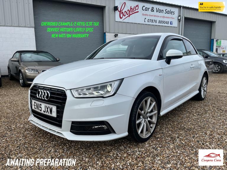 2015 Audi A1 1.4 TFSI S Line 3dr HATCHBACK Petrol Manual