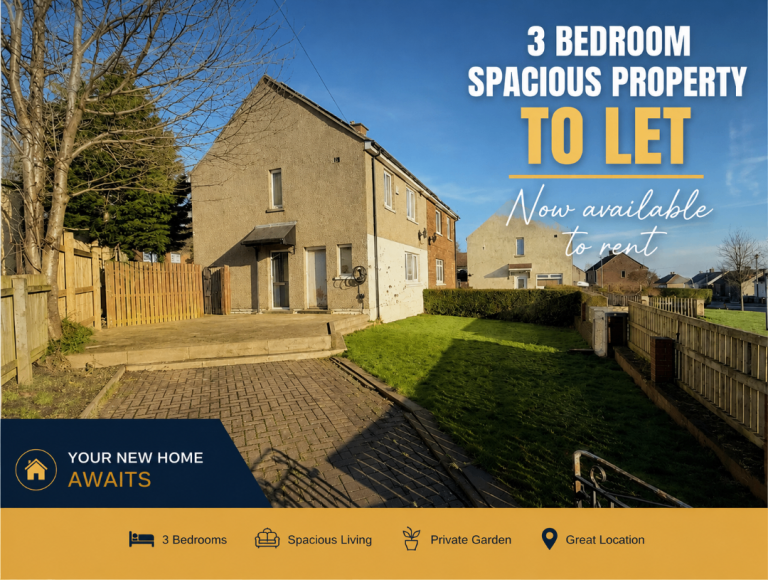 3 Bedroom Spacious Property - Now Available