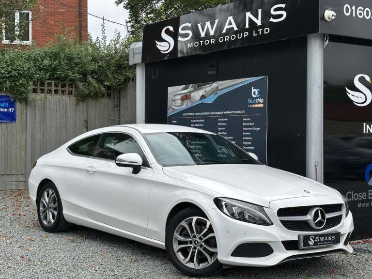 2017 Mercedes Benz 2.0 C200 Sport Petrol Manual 2 Door Coupe White