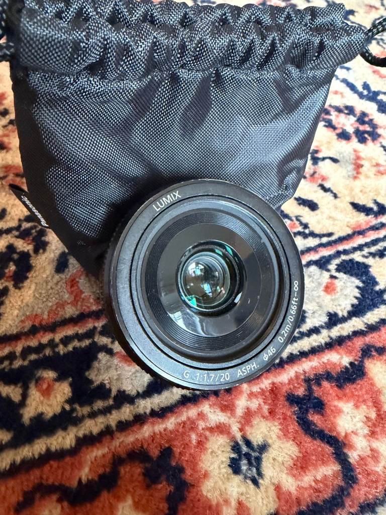 Panasonic Lumix G 20mm f/1.7 Lens