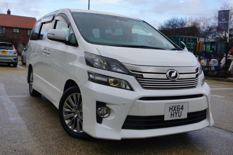 2014/64 Toyota Vellfire 2.4 Golden Eyes White 7 Seat MPV ULEZ