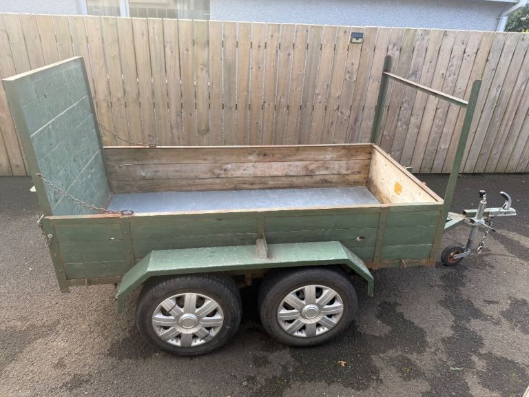 8x4 Double Axle Trailer 
