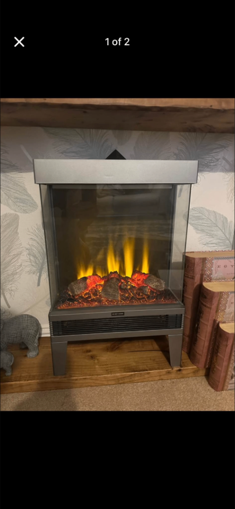 Free standing electric fire