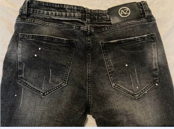 Alessandro Zavetti Men's Jeans Black 34 waist excellent condition