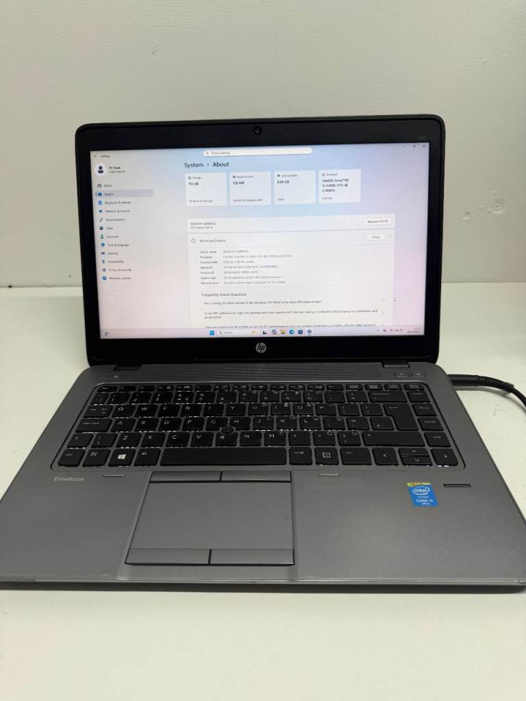 Cheap Price HP Laptop, Core i5, 8 GB Memory,128GB Storage, Intel HD Graphics, Windows 11& MS Office
