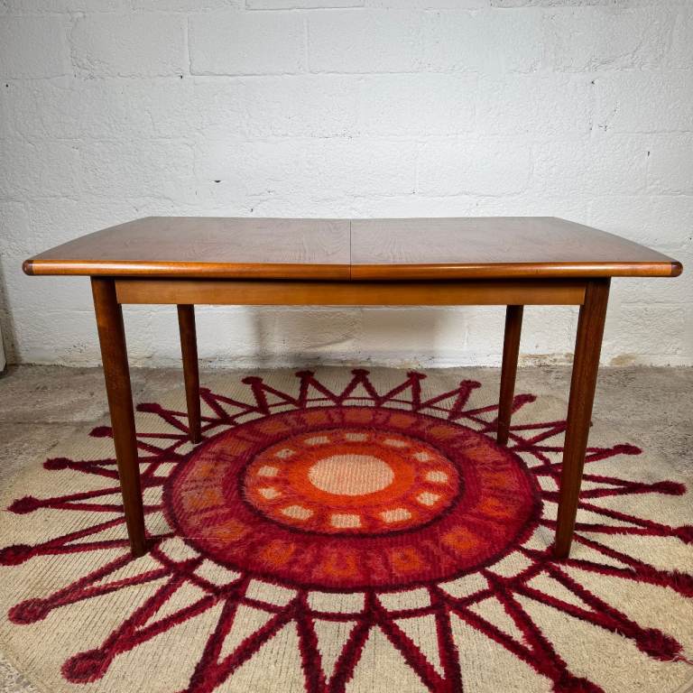 Meredew Teak Dining Set Mid-Century Extending Table & 8 Chairs Vintage Retro