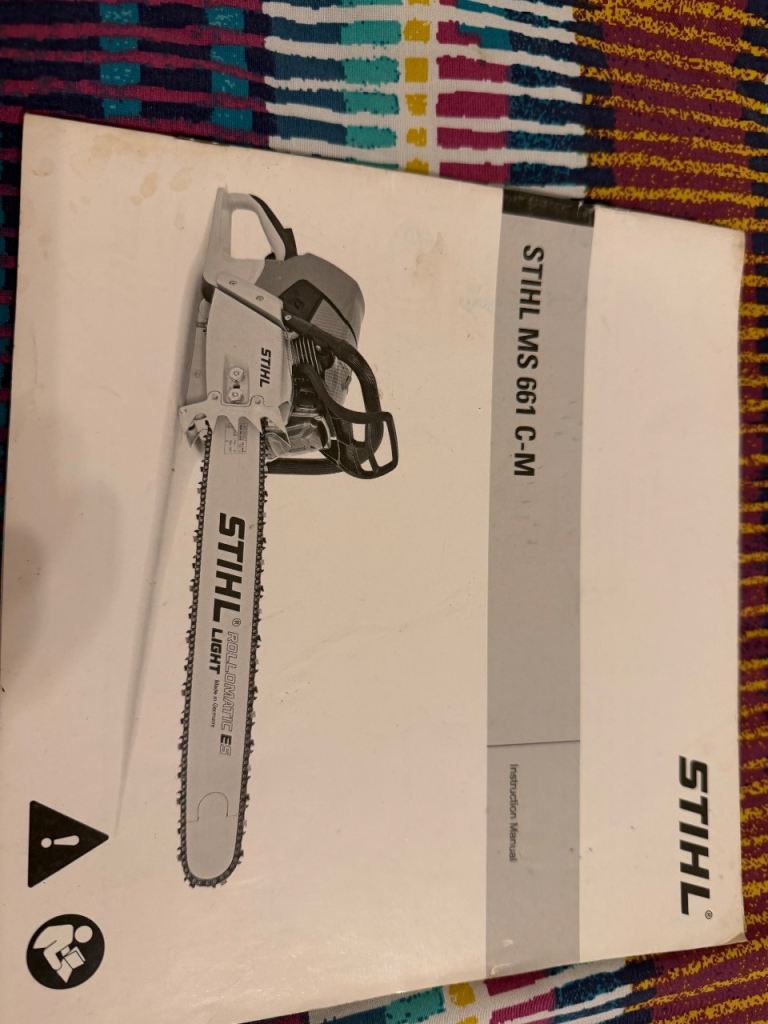 Stihl ms 661 c-m instruction manual 