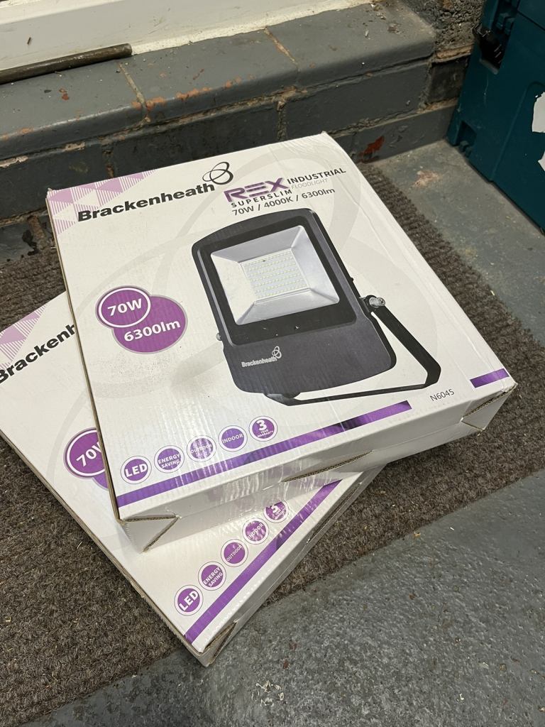 LED 70w floodlights  x2