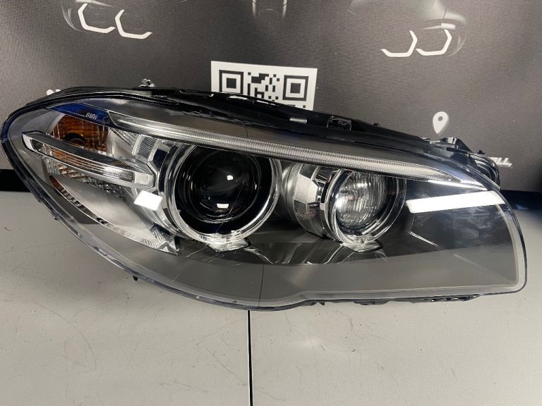 BMW 5 SERIES XENON ADAPTIVE COMPLETE DRIVER SIDE HEADLIGHT 2013-2017 GENUINE OEM
